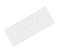 DMiotech 20 Pcs Aluminum Rods,2mm Dia 100mm Long Solid Round Rod 6061 Extruded Lathe Bar Stock Aluminum Metal Rods for DIY Craft Model Plane Ship Car