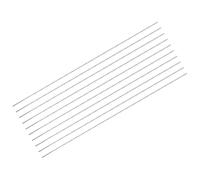 DMiotech 20 Pcs Aluminum Rods,2mm Dia 406mm Long Solid Round Rod Stick 6061 Extruded Lathe Bar Stock Aluminum Metal Rods for DIY Craft Model Plane Ship Car
