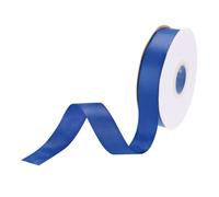 DMiotech 20mm Satin Ribbon 23m/75ft Thin Double Face Fabric Grosgrain Ribbon for Gift Wrapping Floral Hair Flower Bouquet, Blue