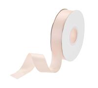 DMiotech 20mm Satin Ribbon 23m/75ft Thin Double Face Fabric Grosgrain Ribbon for Gift Wrapping Floral Hair Flower Bouquet, Apricot