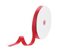 DMiotech 20mm Satin Ribbon 91m/300ft Thin Double Face Fabric Grosgrain Ribbon for Gift Wrapping Floral Hair Flower Bouquet, Red