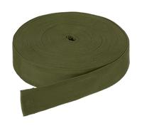 DMiotech 25 Yard x 1 1/2 Inch Width Nylon Webbing Strap Poly Flat Webbing Strapping for DIY Craft Backpack Strapping, Sewing, Outdoor Gear Repair, Army Green