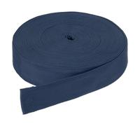 DMiotech 25 Yard x 1 1/2 Inch Width Nylon Webbing Strap Poly Flat Webbing Strapping for DIY Craft Backpack Strapping, Sewing, Outdoor Gear Repair, Navy Blue