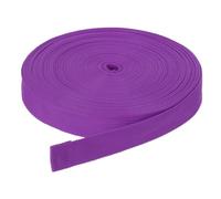 DMiotech 25 Yard x 1 Inch Width Nylon Webbing Strap Poly Flat Webbing Strapping for DIY Craft Backpack Strapping, Sewing, Outdoor Gear Repair, Purple