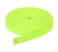 DMiotech 25 Yard x 1 Inch Width Nylon Webbing Strap Poly Flat Webbing Strapping for DIY Craft Backpack Strapping, Sewing, Outdoor Gear Repair, Fluorescent Green