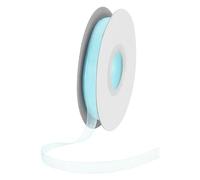 DMiotech 25 Yards Organza Ribbon 1/4 Inch Light Blue Chiffon Ribbon Shimmer Sheer Gift Wrapping Ribbons for Flower Bouquets Wedding Birthday DIY Decoration
