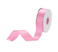 DMiotech 25mm Satin Ribbon 23m/75ft Thin Double Face Fabric Grosgrain Ribbon for Gift Wrapping Floral Hair Flower Bouquet, Pink