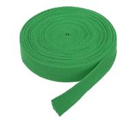 DMiotech 3/4"(2cm) 10 Yards Cotton Twill Tape Cotton Ribbons Bias Binding Tape Herringbone Tape Ribbons Brilliant Green for DIY Crafts Making, Clothes, Knit