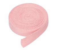 DMiotech 3/4"(2cm) 10 Yards Cotton Twill Tape Cotton Ribbons Bias Binding Tape Herringbone Tape Ribbons Light Pink for DIY Crafts, Clothes, Sewing, Knit