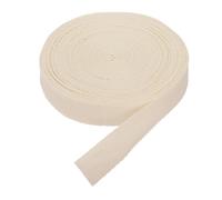 DMiotech 3/4"(2cm) 10 Yards Cotton Twill Tape Cotton Ribbons Bias Binding Tape Herringbone Tape Ribbons Apricot for DIY Crafts Making, Clothes, Knit