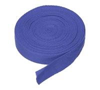 DMiotech 3/4"(2cm) 10 Yards Cotton Twill Tape Cotton Ribbons Bias Binding Tape Herringbone Tape Ribbons Blue for DIY Crafts, Clothes, Sewing, Knit