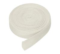 DMiotech 3/4"(2cm) 10 Yards Cotton Twill Tape Cotton Ribbons Bias Binding Tape Herringbone Tape Ribbons Beige for DIY Crafts, Clothes, Sewing, Knit