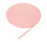 DMiotech 3/8"(1cm) 50 Yards Cotton Twill Tape Cotton Ribbons Bias Binding Tape Herringbone Tape Ribbons Pale Pink for DIY Crafts Making, Clothes, Knit
