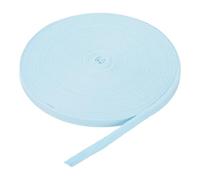 DMiotech 3/8"(1cm) 50 Yards Cotton Twill Tape Cotton Ribbons Bias Binding Tape Herringbone Tape Ribbons Pastel Blue for DIY Crafts Making, Clothes, Knit