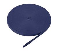 DMiotech 3/8"(1cm) 50 Yards Cotton Twill Tape Cotton Ribbons Bias Binding Tape Herringbone Tape Ribbons Midnight Blue for DIY Crafts Making, Clothes, Knit