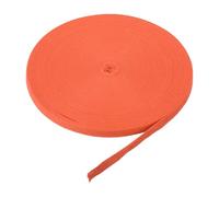 DMiotech 3/8"(1cm) 50 Yards Cotton Twill Tape Cotton Ribbons Bias Binding Tape Herringbone Tape Ribbons Dark Orange for DIY Crafts Making, Clothes, Knit