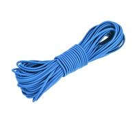 DMiotech 3mm Shock Cord, 15 M Blue Bungee Cord Tent Pole Shock Cord Round Elastic Kayak Rope Stretch String Marine Grade Heavy Polyester for DIY Projects Tie Downs