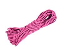 DMiotech 3mm Shock Cord, 17 M Hot Pink Bungee Cord Tent Pole Shock Cord Round Elastic Kayak Rope Stretch String Marine Grade Heavy Polyester for DIY Projects Tie Downs