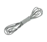 DMiotech 3mm Shock Cord, 3 M Grey Bungee Cord Tent Pole Shock Cord Round Elastic Kayak Rope Stretch String Marine Grade Heavy Polyester for DIY Projects Tie Downs