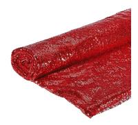 DMiotech 4 Yard Red Sequin Fabric Sparkly Iridescent Bling Mesh 5ft Width for DIY Sewing Tablecloth Backdrop Clothes Dress