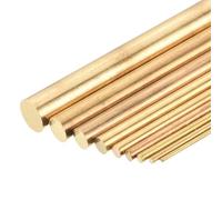 DMiotech 42 Pack1-8mm Brass Rods Assortment Kit,Solid Round Brass Rod for DIY Craft Brass Welding Rods Lathe Bar Stock for Drift Punches Shaft Model Plane Ship Car