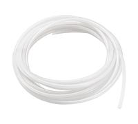 DMiotech 5/64" ID x 5/32" OD, 16.4Ft Long PA12 Nylon Aquarium Air Tubing Pneumatic Nylon Tube Hose White for Air Brake System