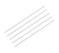 DMiotech 5 Pcs Aluminum Rods,7mm Dia 406mm Long Solid Round Rod Stick 6061 Extruded Lathe Bar Stock Aluminum Metal Rods for DIY Craft Model Plane Ship Car
