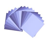 DMiotech 50 Sheets 10x10 Inch Origami Paper Large, 7 Colors Purple Square Origami Paper Easy Fold Double Sided Colored Paper for DIY Arts and Crafts