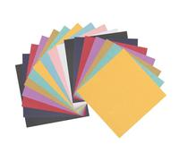 DMiotech 50 Sheets 6x6 Inch Origami Paper Large, 10 Colors 120gsm Square Origami Paper Easy Fold Double Sided Colored Paper for DIY Arts and Crafts