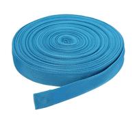 DMiotech 50 Yard x 1 Inch Width Nylon Webbing Strap Poly Flat Webbing Strapping for DIY Craft Backpack Strapping, Sewing, Outdoor Gear Repair, Lake Blue