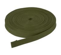DMiotech 50 Yard x 3/4 inch Width Nylon Webbing Strap Poly Flat Webbing Strapping for DIY Craft Backpack Strapping, Sewing, Outdoor Gear Repair, Army Green