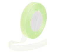 DMiotech 50 Yards Organza Ribbon 1/2 Inches Light Yellow Chiffon Ribbon Shimmer Sheer Gift Wrapping Ribbons for Flower Bouquets Wedding Birthday DIY Decoration