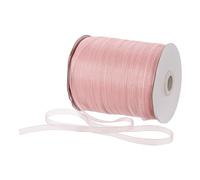 DMiotech 500 Yards Organza Ribbon 1/4 Inch Bright Pink Chiffon Ribbon Shimmer Sheer Gift Wrapping Ribbons for Flower Bouquets Wedding Birthday DIY Decoration