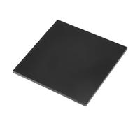 DMiotech 6 x 6 x 0.15 Inch Plastic UHMW Sheets, Ultra High Molecular Weight Polyethylene, Opaque Black Polyethylene Board for Automotive, Chemical, Manufacturing, DIY Home Kitchen