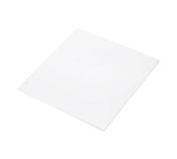 DMiotech 6 x 6 x 1/16 Inch Plastic UHMW Sheets, Ultra High Molecular Weight Polyethylene, Opaque White Polyethylene Board for Automotive, Chemical, Manufacturing, DIY Home Kitchen