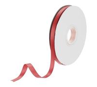DMiotech 6mm Satin Ribbon 23m/75ft Thin Double Face Fabric Grosgrain Ribbon for Gift Wrapping Floral Hair Flower Bouquet, Bright Red