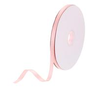 DMiotech 6mm Satin Ribbon 46m/150ft Thin Double Face Fabric Grosgrain Ribbon for Gift Wrapping Floral Hair Flower Bouquet, Pastel Pink