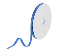 DMiotech 6mm Satin Ribbon 46m/150ft Thin Double Face Fabric Grosgrain Ribbon for Gift Wrapping Floral Hair Flower Bouquet, Blue