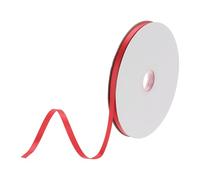 DMiotech 6mm Satin Ribbon 64m/210ft Thin Double Face Fabric Grosgrain Ribbon for Gift Wrapping Floral Hair Flower Bouquet, Red