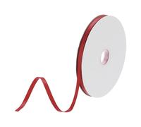 DMiotech 6mm Satin Ribbon 64m/210ft Thin Double Face Fabric Grosgrain Ribbon for Gift Wrapping Floral Hair Flower Bouquet, Burgundy Red
