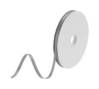 DMiotech 6mm Satin Ribbon 91m/300ft Thin Double Face Fabric Grosgrain Ribbon for Gift Wrapping Floral Hair Flower Bouquet, Dark Grey