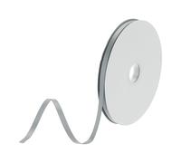 DMiotech 6mm Satin Ribbon 91m/300ft Thin Double Face Fabric Grosgrain Ribbon for Gift Wrapping Floral Hair Flower Bouquet, Steel Grey