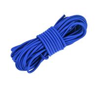 DMiotech 6mm Shock Cord, 15 M Deep Blue Bungee Cord Tent Pole Shock Cord Round Elastic Kayak Rope Stretch String Marine Grade Heavy Polyester for DIY Projects Tie Downs