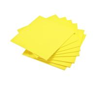 DMiotech 8 Pack 9.8 x 9.8 Inch 5mm Thick EVA Foam Sheets for Arts and Crafts Craft Foam Sheets Yellow