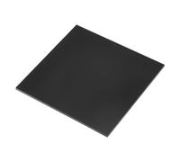 DMiotech 8 x 8 x 0.15 Inch Plastic UHMW Sheets, Ultra High Molecular Weight Polyethylene, Opaque Black Polyethylene Board for Automotive, Chemical, Manufacturing, DIY Home Kitchen