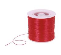 DMiotech Elastic String for Bracelets, 0.8mm Stretchy Strings Stretch Bead Cord Red String Thread for Jewelry Bracelet Making Necklaces Beading DIY Craft, 412m/451 Yards