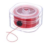 DMiotech Elastic String for Bracelets, 0.8mm Stretchy Strings Stretch Bead Cord Wine Red String Thread for Jewelry Bracelet Making Necklaces Beading DIY Craft, 82m/90 Yards