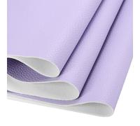 DMiotech Faux Leather Sheet 53 Inch x 8 Inch Soft Grain Purple PU Leather Roll for Handmade DIY Craft Projects