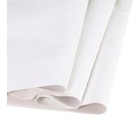 DMiotech Faux Leather Sheet 72 Inch x 54 Inch Alligator White Crocodile Pattern PU Leather Roll for Handmade DIY Craft Projects