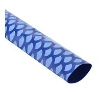 DMiotech Heat Shrink Sleeve Wrap Tubing x Tube Tubing for Fishing Rod Grips and Other Grips, Non Slip - Insulation - Waterproof 40'' Lengths, Dia 20mm Blue Scales